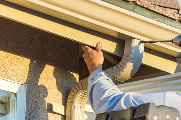 gutter installation should be maintained and cleaned at least twice a year